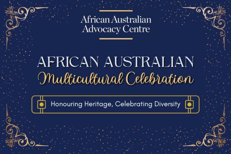 African Australian Multicultural Celebration Invitation